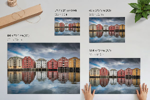 Wall poster Urban reflection