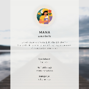 Premium wall art Lake jetty