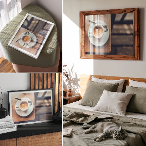 Wall poster Coffee moment