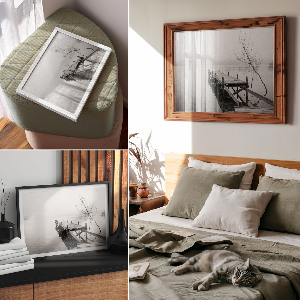 Premium wall art The stillness of the water