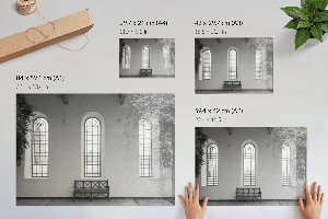 Premium wall art Geometric elegance