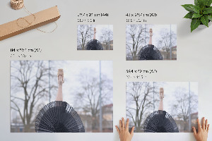 Wall poster featuring an elegant ballet scene