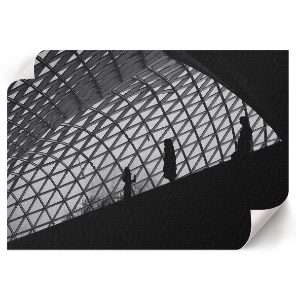 Canvas poster Architectural game