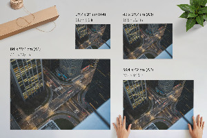 Wall poster City noise