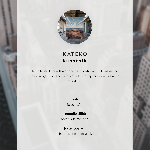 Wall poster City noise