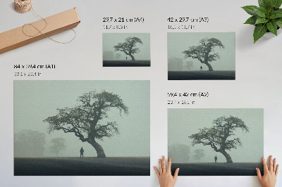 Modern wall art poster 