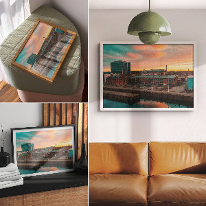 Premium wall art Urban West