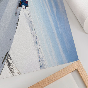 Wall poster Winter descent