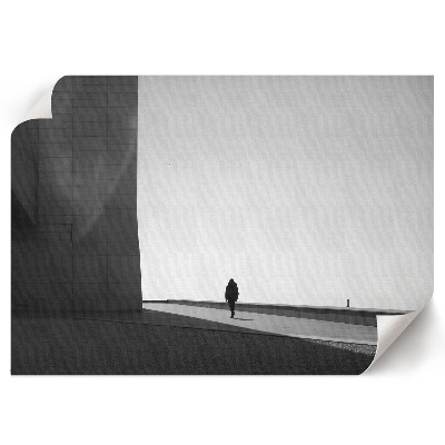 Modern minimalist wall art poster featuring a simple scene