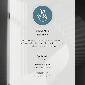 Modern wall art poster Minimalist scene