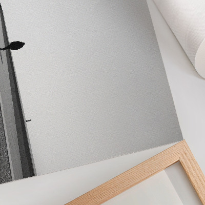 Modern minimalist wall art poster featuring a simple scene
