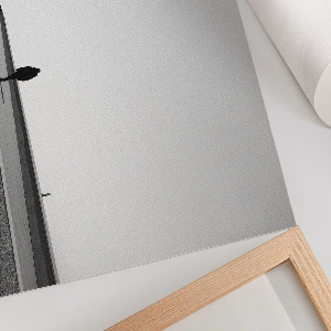 Modern minimalist wall art poster featuring a simple scene