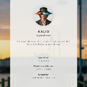 Modern wall art poster Sunset