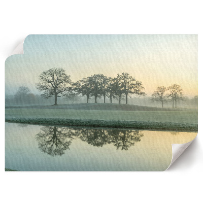 Premium wall art featuring a morning landscape