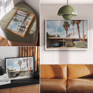 Wall poster Californian tranquility