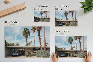 Wall poster Californian tranquility