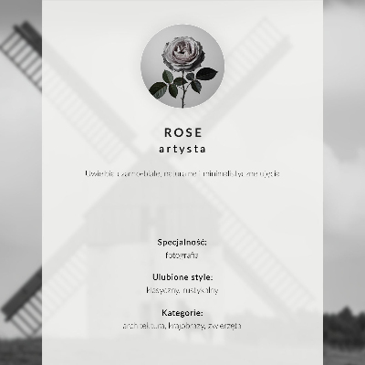 Premium wall art featuring a windmill with horses