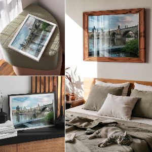 Wall poster Historic bridge