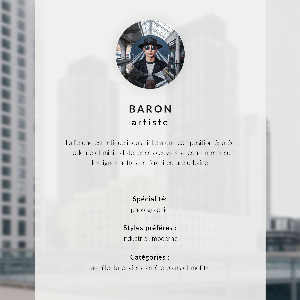 Premium wall art Urban traffic