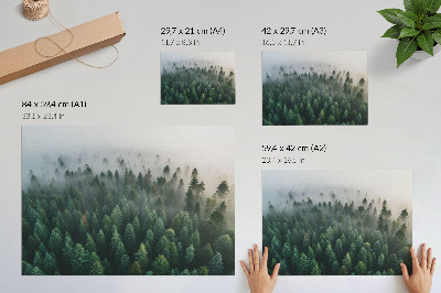 Wall poster titled 