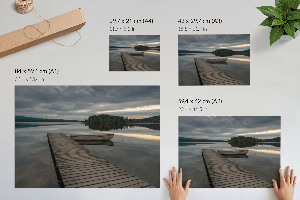 Premium wall art Lake of peace