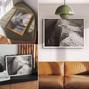 Wall poster Calm waves