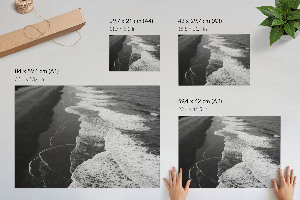 Wall poster Calm waves