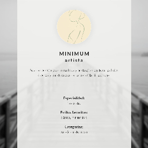 Modern wall art poster Peace and reflection