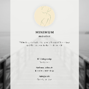 Modern wall art poster Peace and reflection