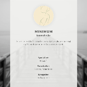 Modern wall art poster Peace and reflection