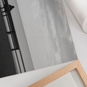 Modern wall art poster Peace and reflection