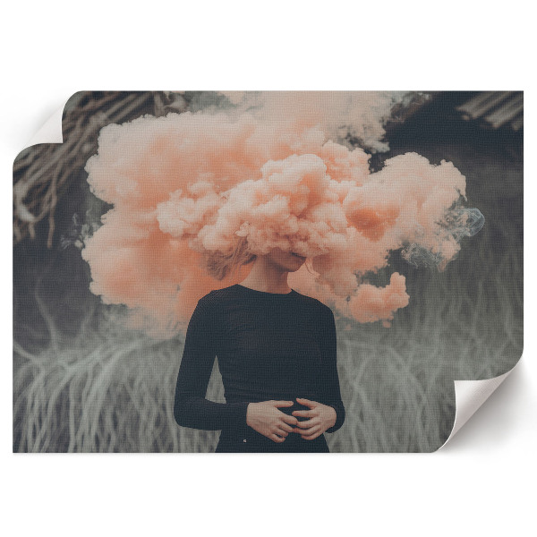 Canvas poster Smoky vision