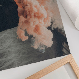 Canvas poster Smoky vision