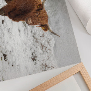 Premium wall art depicting a winter scene