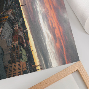 Modern wall art poster Urban West