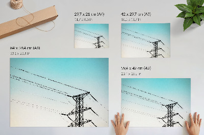 Modern wall art poster 