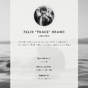 Premium wall art Black and white silhouette