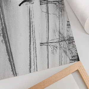 Wall poster White adventure