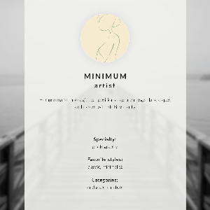 Modern wall art poster Foggy surface