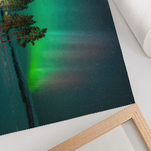 Canvas poster Magical aurora