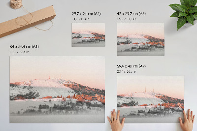 Premium wall art depicting Winter Hill