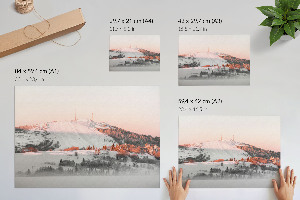 Premium wall art Winter Hill