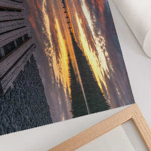 Wall poster Lake West