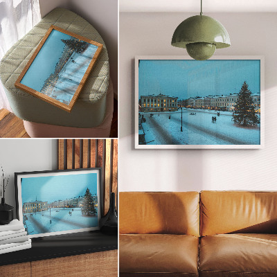 Modern wall art poster titled 