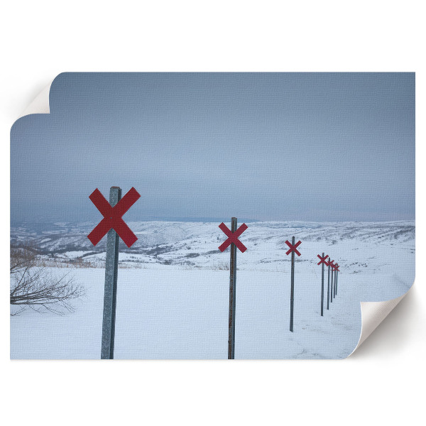 Premium wall art Winter landscape