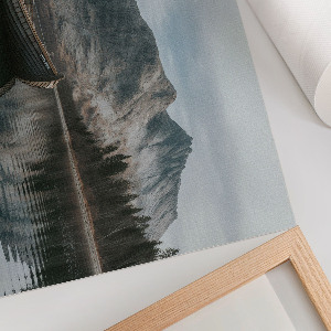 Premium wall art Mountain peace