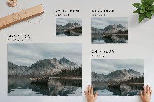 Premium wall art Mountain peace