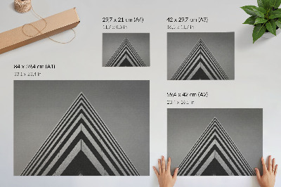 Premium wall art featuring modern architecture