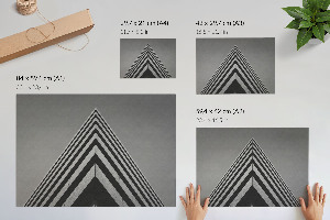 Premium wall art featuring modern architecture