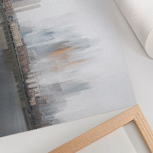 Premium wall art The city is foggy